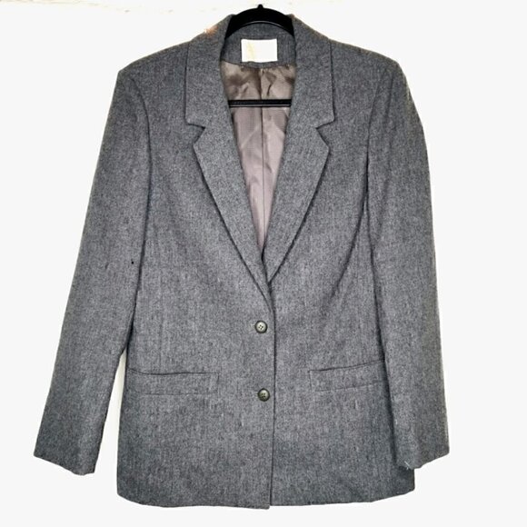 Pendleton Vtg Women's USA Wool 2 Piece Set Buttoned Long Sleeve Pocketed Formal - Picture 2 of 15
